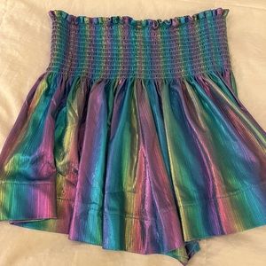 Queen of Sparkles Size M Rainbow Skirt